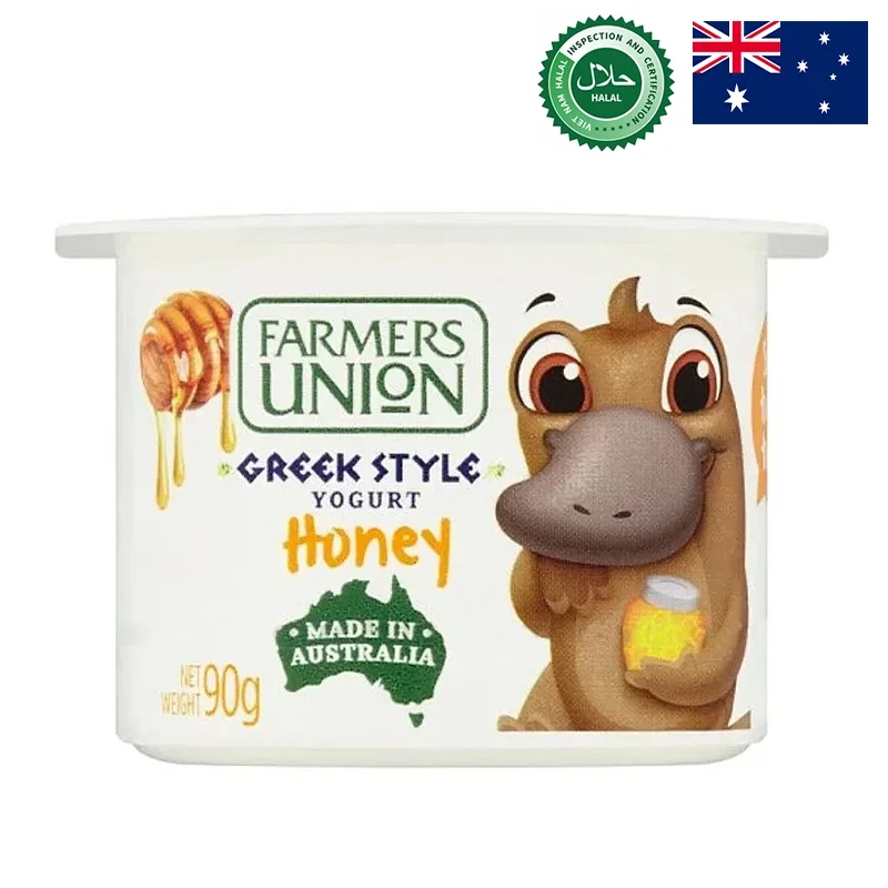 Sữa Chua Ăn Kiểu Hy Lạp Farmers Union Vị Mật Ong Hũ 90g
