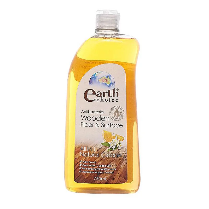 Nước Lau Sàn Gỗ Earth Choice 4in1 Chai 750ml