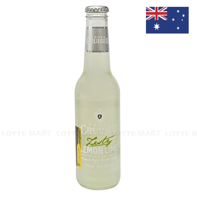 Rượu Trái Cây Vodka Cruiser Zesty Lemon & Lime 4.6% ABV 275ml