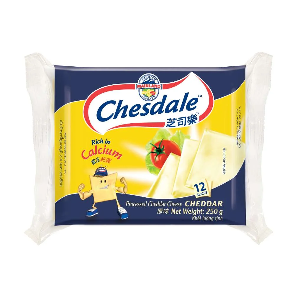Phô Mai Lát Chesdale Vị Sữa 250g