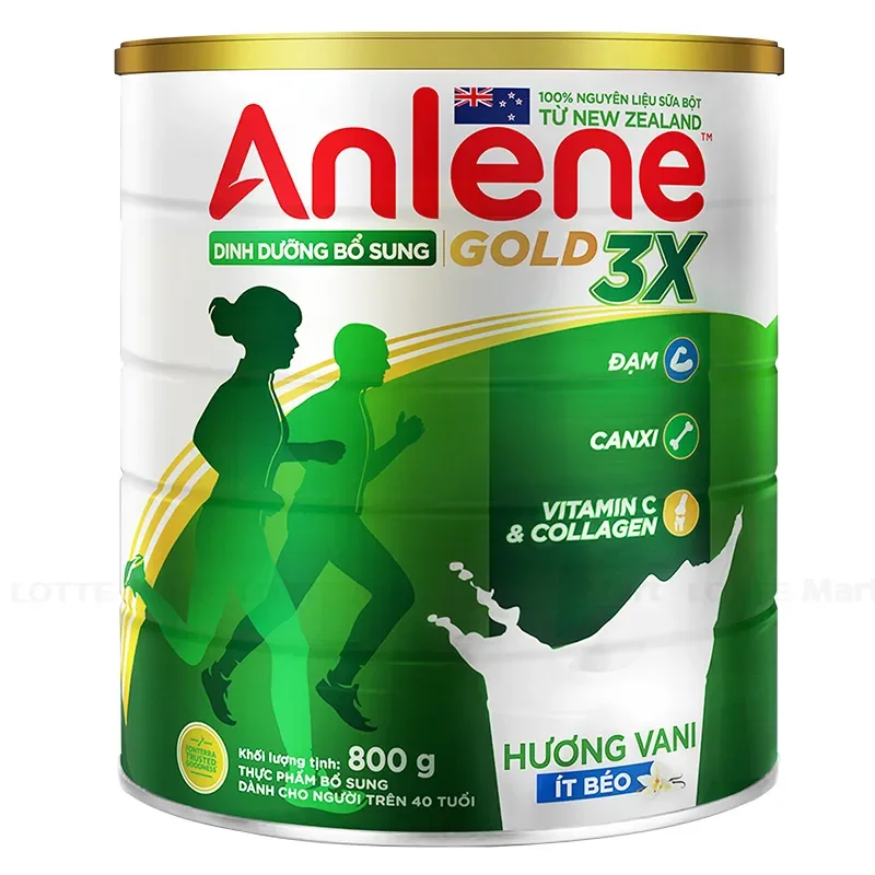 Sữa Bột Anlene Gold Movepro 3X Hương Vani Lon 800g