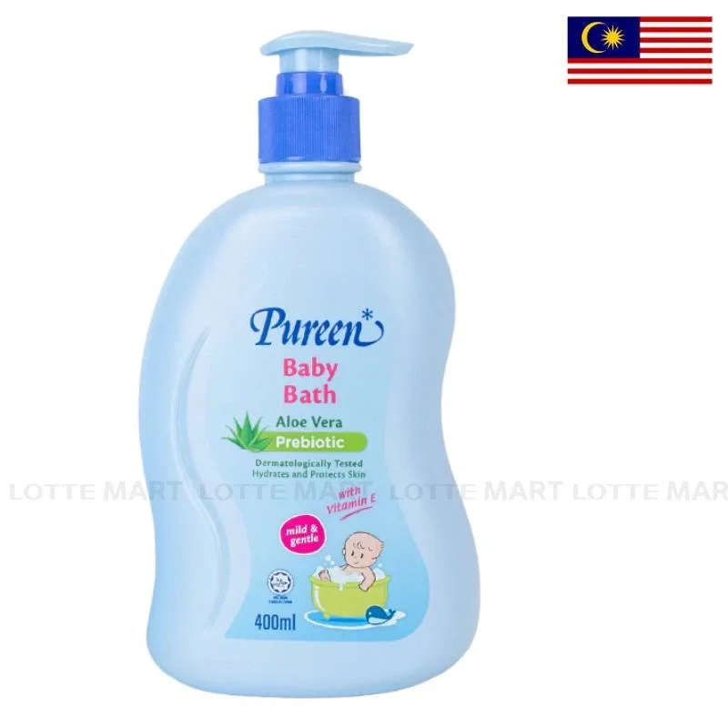 Sữa Tắm Cho Bé Pureen Baby Hương Nha Đam Chai 400ml