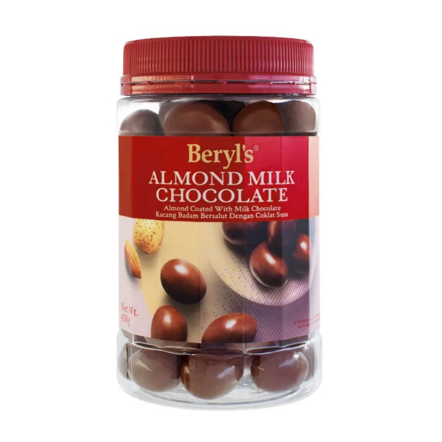 Choco Beryls Almond Hũ 410g