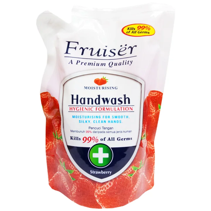 Nước Rửa Tay Fruiser Dâu Refill 400ml